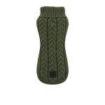 JERSEY PUNTO TRENZA  VERDE 30CM