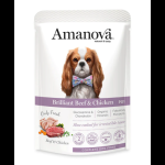 POUCH AMANOVA P01 BRILL. TERNERA POLLO 100gr