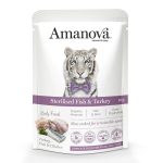 AM POUCH ST FISH TURKEY 85GR
