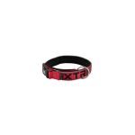 COLLAR X-TRM NEON ROJO NEGRO S 28-35