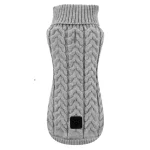 JERSEY PUNTO TRENZA GRIS 30CM